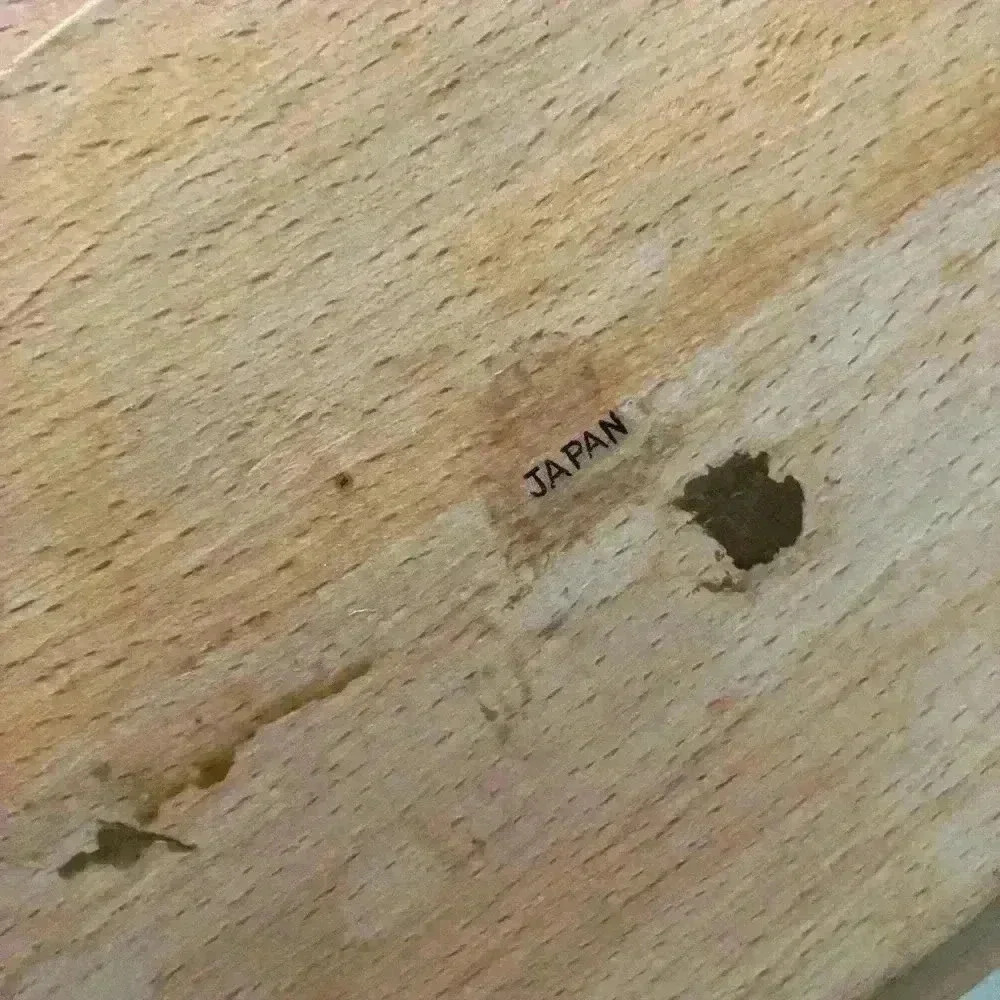 VTG lot steak aluminum plates and wooden bases Made in Japan - Picture 10 of 14